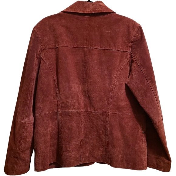 Vintage suede jacket L - Picture 2 of 5